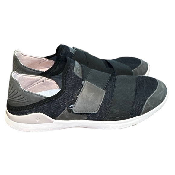 Olukai Mikilua Kako'o Black Sneakers Womens Size 9 W - Picture 2 of 8